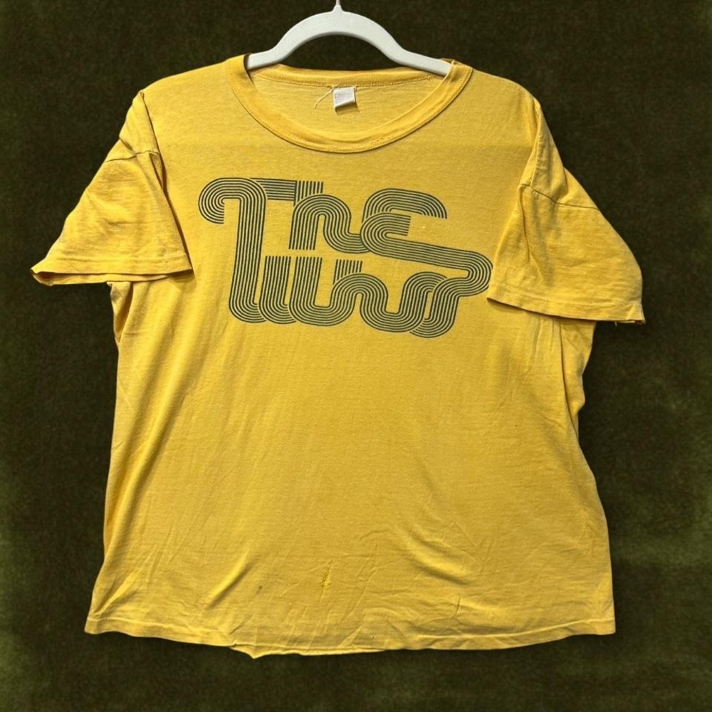 VINTAGE 70s THE WHO IATSE Road Crew Tee - Modern Large